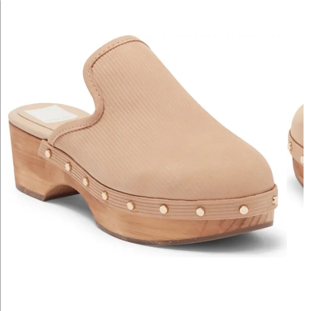 Dolce vita closen clog size 9.5 camel nubuck